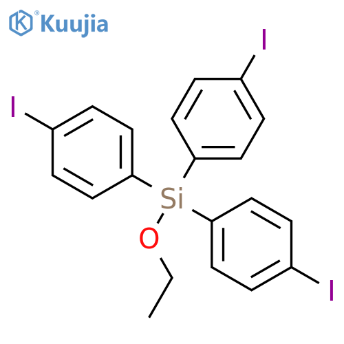 Silane, ethoxytris(4-iodophenyl)- structure