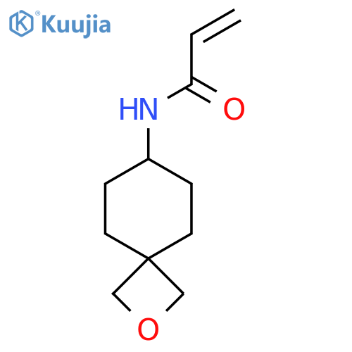 n-{2-Oxaspiro[3.5]nonan-7-yl}prop-2-enamide structure