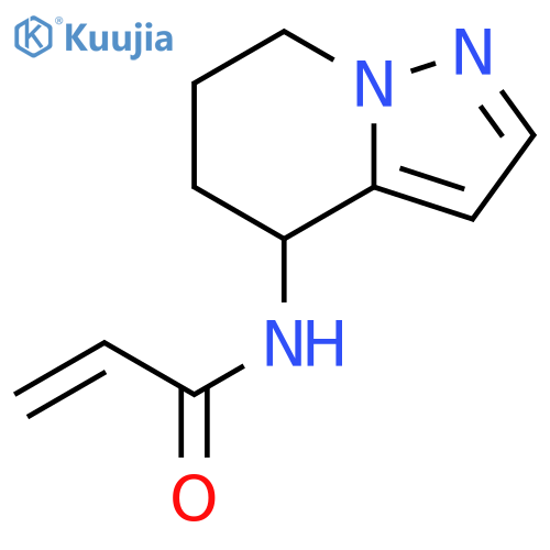 2-Propenamide, N-(4,5,6,7-tetrahydropyrazolo[1,5-a]pyridin-4-yl)- structure