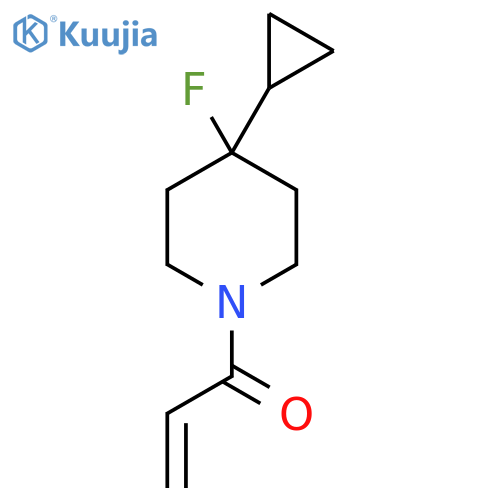 1-(4-Cyclopropyl-4-fluoropiperidin-1-yl)prop-2-en-1-one structure