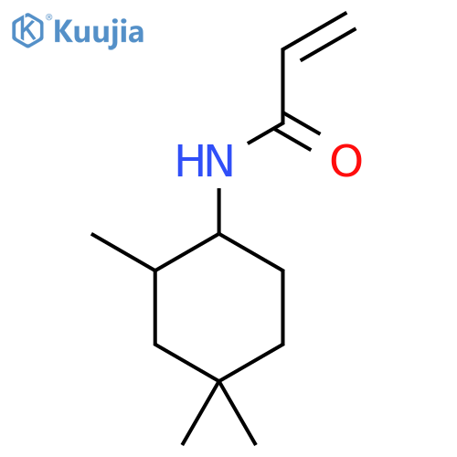 N-(2,4,4-Trimethylcyclohexyl)prop-2-enamide structure