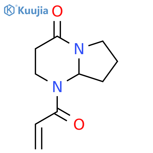 1-(Prop-2-enoyl)-octahydropyrrolo[1,2-a]pyrimidin-4-one structure