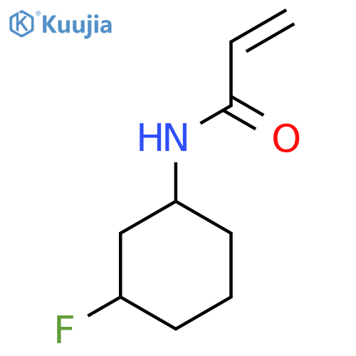N-(3-Fluorocyclohexyl)prop-2-enamide structure