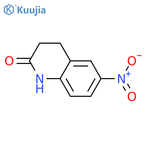 6-nitro-3,4-dihydro-1H-quinolin-2-one structure