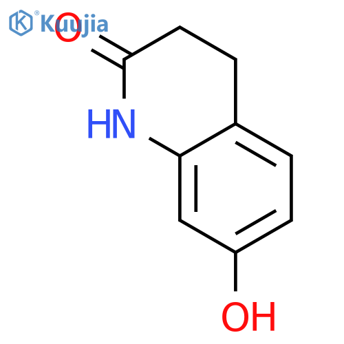 3,4-Dihydro-7-hydroxyquinoline-2(1H)-one structure