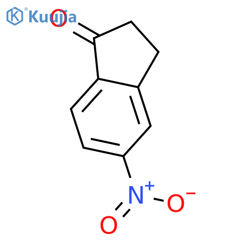 5-Nitro-2,3-dihydro-1H-inden-1-one structure