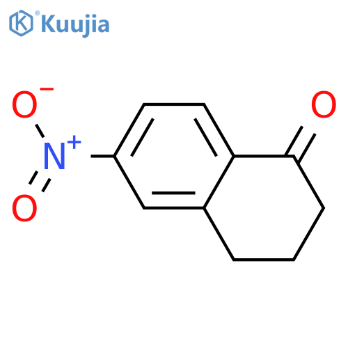 6-nitro-1,2,3,4-tetrahydronaphthalen-1-one structure