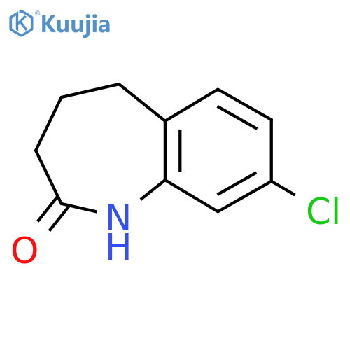 8-Chloro-1,3,4,5-tetrahydro-2H-1-benzazepin-2-one structure