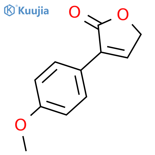 2(5H)-Furanone, 3-(4-methoxyphenyl)- structure