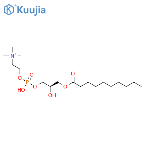 3,5,9-Trioxa-4-phosphanonadecan-1-aminium,4,7-dihydroxy-N,N,N-trimethyl-10-oxo-, inner salt, 4-oxide, (7R)- structure
