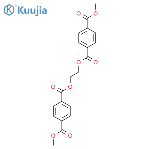 O,O'-(Ethane-1,2-diyl) dimethyl diterephthalate structure
