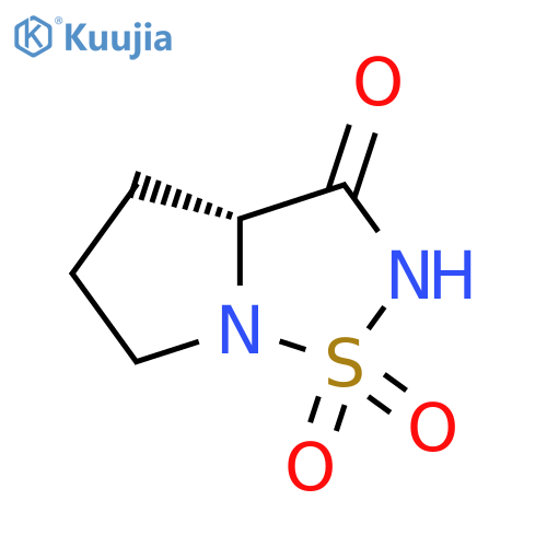 (3aR)-hexahydro-1lambda6-pyrrolo1,2-b1,2,5thiadiazole-1,1,3-trione structure