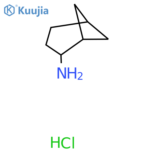 bicyclo3.1.1heptan-2-amine hydrochloride structure