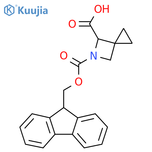 5-{(9H-fluoren-9-yl)methoxycarbonyl}-5-azaspiro2.3hexane-4-carboxylic acid structure