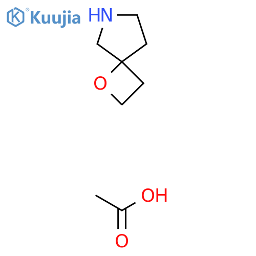 1-oxa-6-azaspiro3.4octane, acetic acid structure