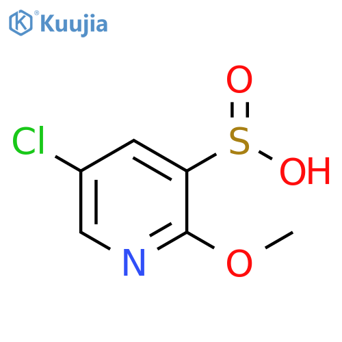 3-Pyridinesulfinic acid, 5-chloro-2-methoxy- structure