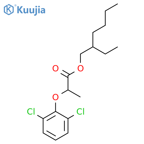 2-ethylhexyl 2-(2,6-dichlorophenoxy)propanoate structure