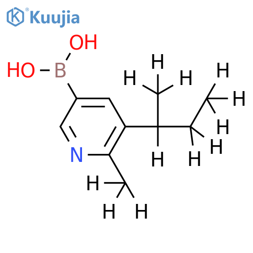[6-Methyl-5-(sec-butyl)-d12]-pyridine-3-boronic acid structure