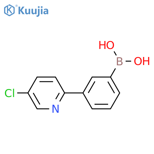 3-(5-Chloropyridin-2-yl)phenylboronic acid structure