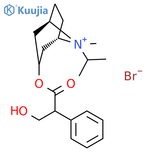 Ipratropium bromide structure