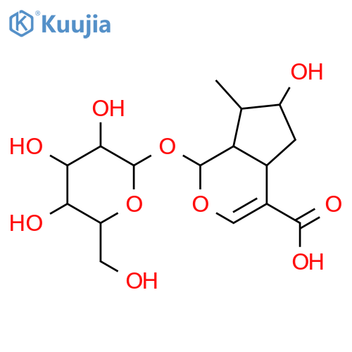 Loganic acid structure