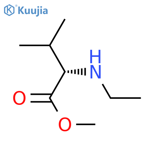 (S)-Methyl 2-(Ethylamino)-3-methylbutanoate structure