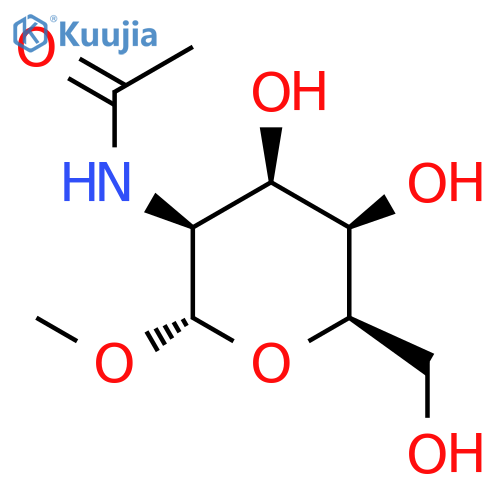 Methyl 2-Acetamido-2-deoxy-b-D-galactopyranoside structure
