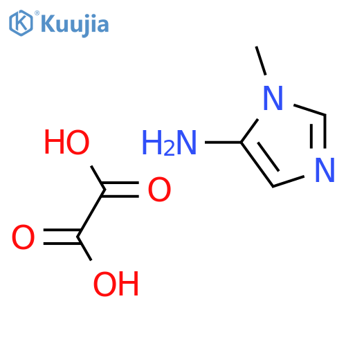 1-Methyl-1H-imidazol-5-amine oxalate structure