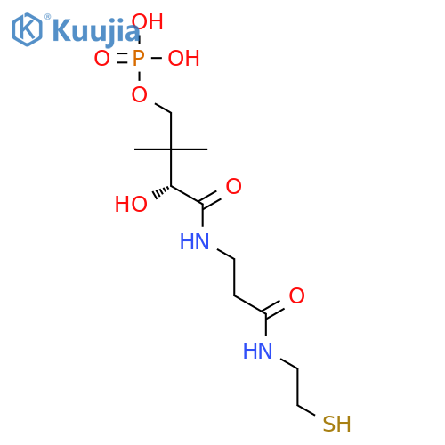 Phosphopantetheine structure