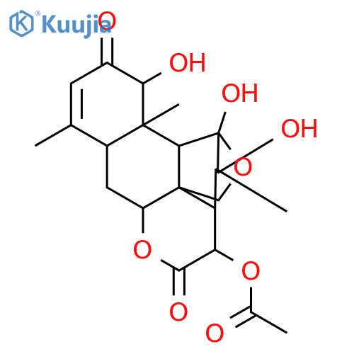 Glaucarubol; 1-Epimer, 2-ketone, 15-Ac structure