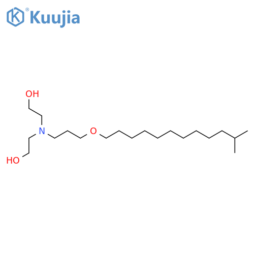 Ethanol,2,2'-[[3-(isotridecyloxy)propyl]imino]bis- structure