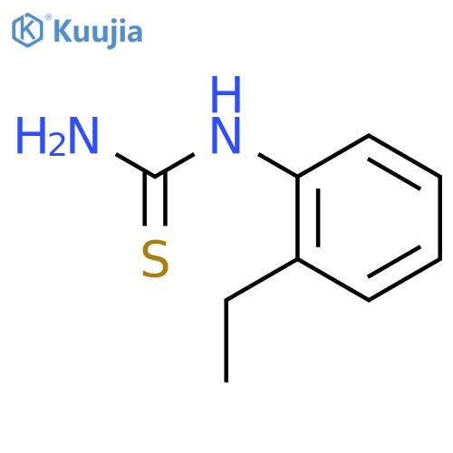 1-(2-Ethylphenyl)-2-thiourea structure