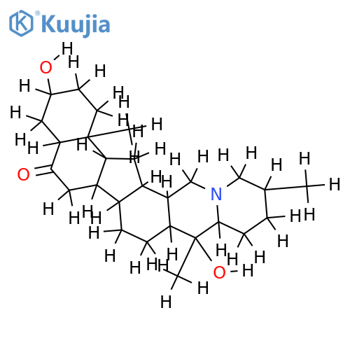 3,20-dihydroxycevan-6-one structure