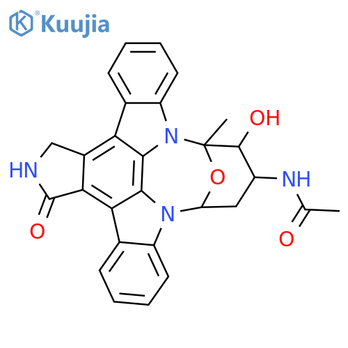 Staurosporine; 4'-Epimer, di-N,O-de-Me, 4'-N-Ac structure