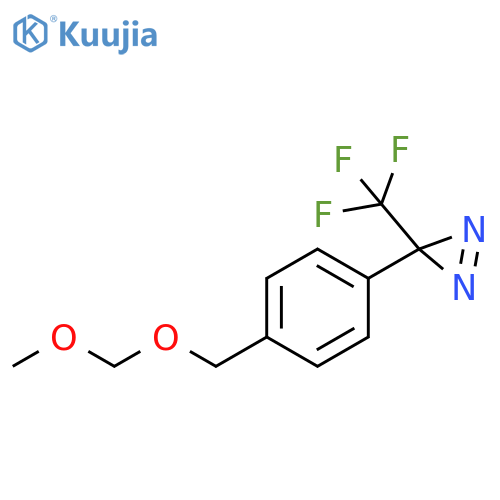 3-[4-[(Methoxymethoxy)methyl]phenyl]-3-(trifluoromethyl)-3H-diazirine structure