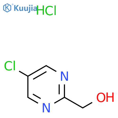 (5-Chloropyrimidin-2-yl)methanol hydrochloride structure
