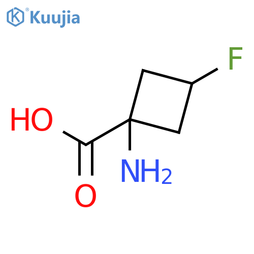 Cyclobutanecarboxylic acid, 1-amino-3-(fluoro-18F)-, trans- structure