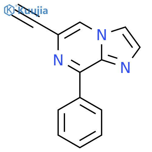 6-Ethynyl-8-phenylimidazo1,2-apyrazine structure