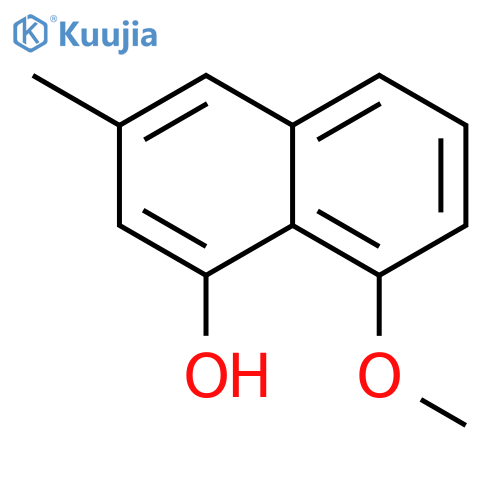 1-Naphthalenol, 8-methoxy-3-methyl- structure