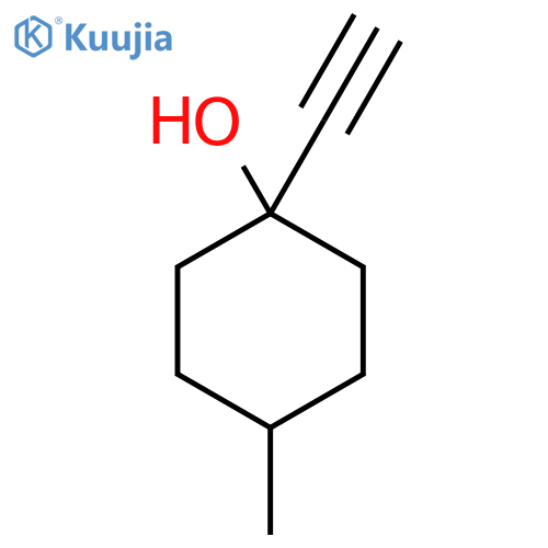 1-Ethynyl-4-methylcyclohexan-1-ol structure