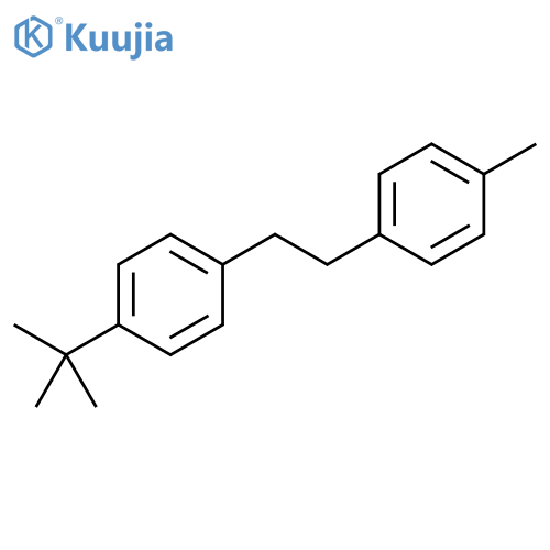 Benzene, 1-(1,1-dimethylethyl)-4-[2-(4-methylphenyl)ethyl]- structure