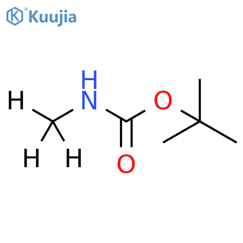 tert-butyl N-(2H3)methylcarbamate structure