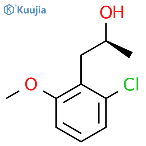 (2S)-1-(2-chloro-6-methoxyphenyl)propan-2-ol structure