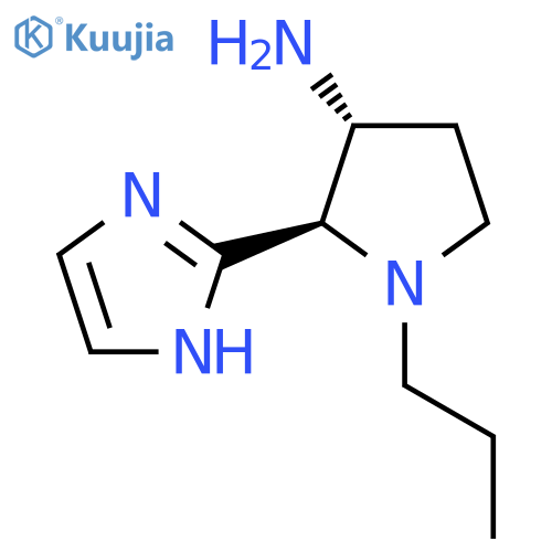 2-(1H-imidazol-2-yl)-1-propylpyrrolidin-3-amine structure