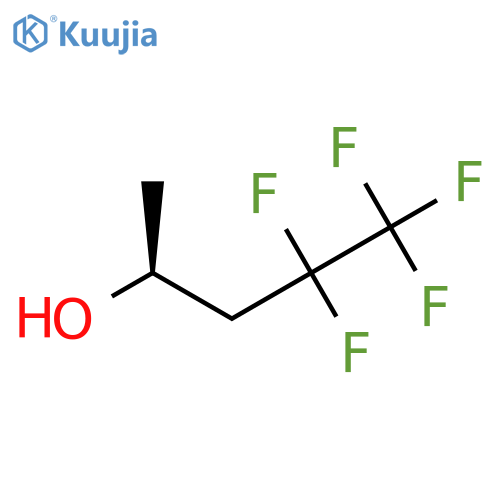 (2S)-4,4,5,5,5-pentafluoropentan-2-ol structure