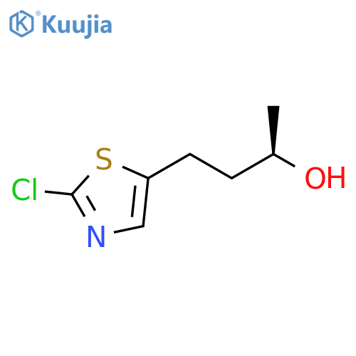 (2R)-4-(2-chloro-1,3-thiazol-5-yl)butan-2-ol structure