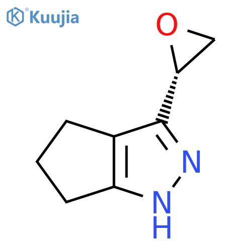 3-(2S)-oxiran-2-yl-1H,4H,5H,6H-cyclopentacpyrazole structure