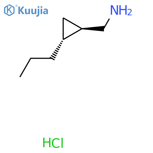 rac-(1R,2R)-2-propylcyclopropylmethanamine hydrochloride, trans structure