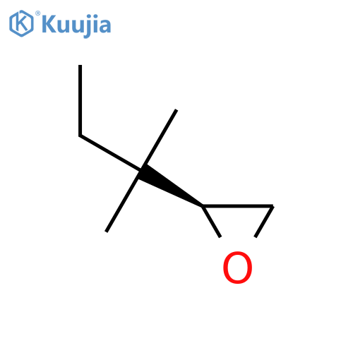 (2S)-2-(2-methylbutan-2-yl)oxirane structure