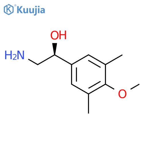 (1S)-2-amino-1-(4-methoxy-3,5-dimethylphenyl)ethan-1-ol structure